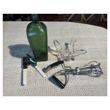 Glass Bttle-Turtle  & More