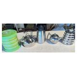 Tea Pot-Coffee Carafe- Ice Bucket & more