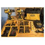 20V Dewalt Drill Set & Bits