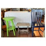 Stool- Stand & Chair