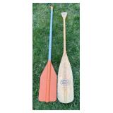 2- Paddles Wood- Plastic