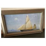 Sailing Ship Framed Art
