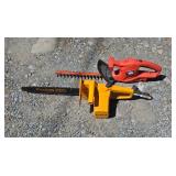 Electric Chainsaw & Hedge Trimmer