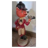 Vintage Metal Fox Door Stop