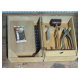 Assorted Tools and Leather Kit