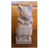 Cast Iron Pig Bank