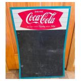 Coca-Cola Chalk Board Sign