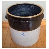 4 Gallon Stoneware Crock