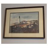 Steve Zazenski Lighthouse Print