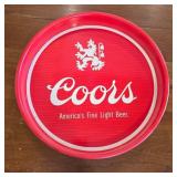 Coors Beer Serving Tray