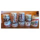 Budweiser Beer Steins