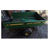 Metal John Deere Garden Cart