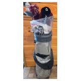 Golf Clubs and Bag