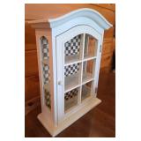 White Wooden Display Cabinet
