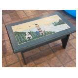 Decorative Lighthouse Wooden Bench