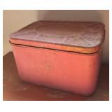Vintage Metal Bread Box