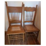 Wooden Cane Chairs