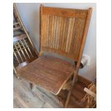 Folding Wooden Chair
