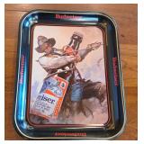 Budweiser Beer Serving Trays