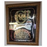 Colt Firearms Mirrored Sign