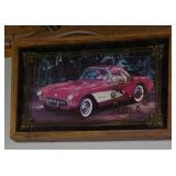 Vintage Corvette Clock