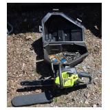 Poulan Chainsaw and Case