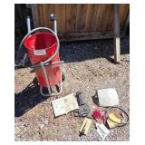 Blasting Cabinet and Accessories
