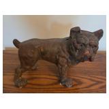 Vintage Cast Iron Dog Bank
