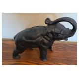 Cast Iron Elephant Bank