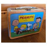 Vintage Peanuts Metal Lunchbox