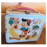 Vintage Pinocchio Metal Lunchbox