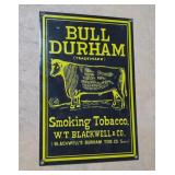 Bull Durham Smoking Tobacco Metal Sign