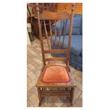 Vintage Wooden Rocking Chair