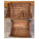 Wooden Half Barrels