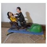 Vintage Cast Iron Mechanical Dentist