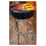 Flamed Bar Stool