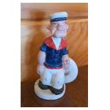 Vintage Cast Iron Popeye Bank