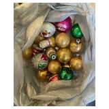 Vintage Tinsel & Bulbs
