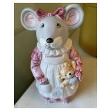 1990 Mouse Cookie Jar