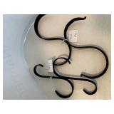 Hanemade Wrought Iron Trivets, 8"x12", 9"x6"