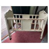 Vintage Wood Cradle
