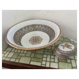 Grecian Wash Basin & Soap Dish