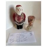 Vintage JH Millstein Collectible Glass Candy Conta