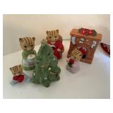 Christmas Cats Homco dï¿½cor