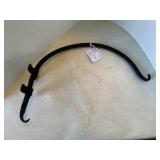 Handemade Wrought Iron Plant Hook 13" depth