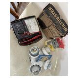 Assorted Electricial Items, Multitester