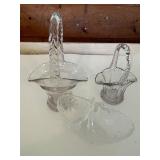 Fenton Basket /Glass Basket Assortment