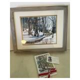 Original Watercolor Painting & Note Cards