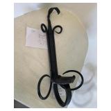Handemade Wrought Iron Pillar Sconce