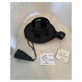 Handemade Wrought Iron Candle Snuffer 3"x2"